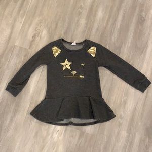 Baby Gap Tunic kitty Sweatshirt size 4 years
